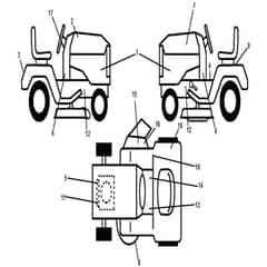 McCulloch M185107H - 96041025300 - 2011-09 - Decals Parts Diagram