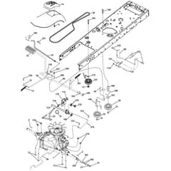 McCulloch M185107H - 96041025300 - 2011-09 - Drive Parts Diagram
