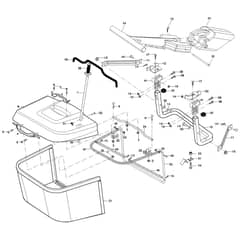 McCulloch M185107HRB - 96061009702 - 2009-04 - Bagger Parts Diagram
