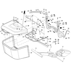 McCulloch M185107HRB - 96061012207 - 2010-09 - Bagger Parts Diagram