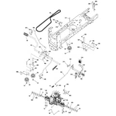 McCulloch M185117T - 96041029601 - 2013-01 - Drive Parts Diagram