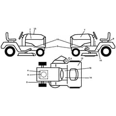 McCulloch M185117T - 96041029700 - 2012-11 - Decals Parts Diagram