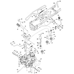 McCulloch M185-107T - 96041037801 - 2015-04 - Drive Parts Diagram