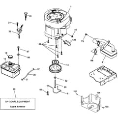 McCulloch M185-107TC - 96051006701 - 2013-01 - Engine Parts Diagram