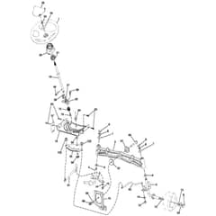 McCulloch M185-107TC - 96051006702 - 2013-07 - Steering Parts Diagram
