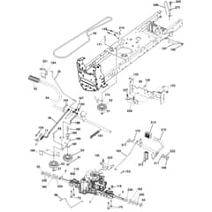 McCulloch M185-117T - 96041029701 - 2013-01 - Drive Parts Diagram