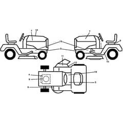 McCulloch M185-117T - 96041033800 - 2013-05 - Decals Parts Diagram