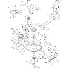McCulloch M185-117T - 96041033800 - 2013-05 - Mower Deck - Cutting Deck Parts Diagram