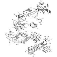 McCulloch M19542 - 96041027400 - 2011-09 - Chassis & Enclosures Parts Diagram