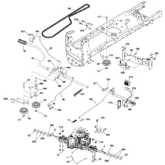 McCulloch M19542H - 96041023401 - 2012-06 - Drive Parts Diagram