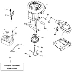 McCulloch M19542H - 96041023401 - 2012-06 - Engine Parts Diagram
