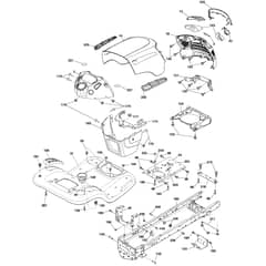 McCulloch M195-42T - 96042014400 - 2012-12 - Chassis & Enclosures Parts Diagram
