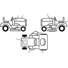 McCulloch M195-42T - 96042014400 - 2012-12 - Decals Parts Diagram