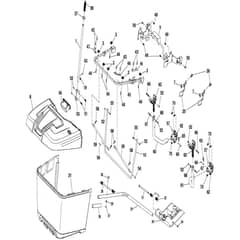 McCulloch M200107HRB - 96051004000 - 2011-12 - Bagger Parts Diagram