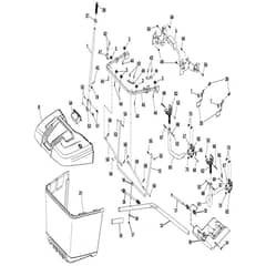 McCulloch M200107HRB - 96051005300 - 2011-11 - Bagger Parts Diagram