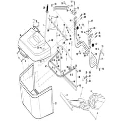 McCulloch M200107HRB - 96061031600 - 2010-09 - Bagger Parts Diagram