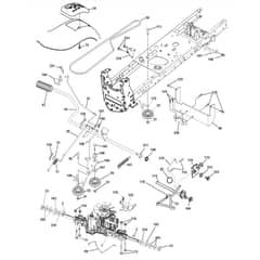 McCulloch M200117H - 96041006502 - 2010-07 - Drive Parts Diagram