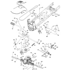 McCulloch M200117H - 96041006504 - 2011-09 - Drive Parts Diagram