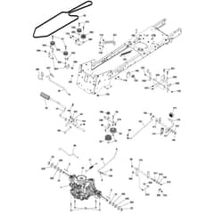 McCulloch M200-107TC - 96051006801 - 2013-01 - Drive Parts Diagram