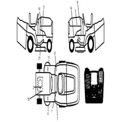 McCulloch M200-107TC - 96051006802 - 2013-07 - Decals Parts Diagram