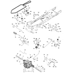 McCulloch M200-107TC - 96051006802 - 2013-07 - Drive Parts Diagram