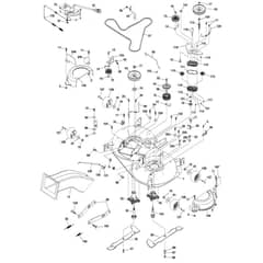 McCulloch M200-107TC - 96051006802 - 2013-07 - Mower Deck - Cutting Deck Parts Diagram