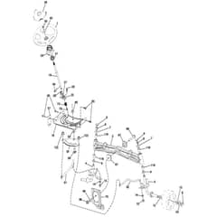 McCulloch M200-107TC - 96051006802 - 2013-07 - Steering Parts Diagram
