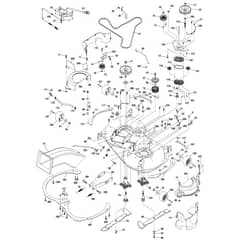 McCulloch M200-107TC - 96051015300 - 2016-07 - Mower Deck - Cutting Deck Parts Diagram
