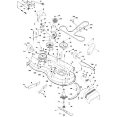 McCulloch M200-117T - 96041029802 - 2013-04 - Mower Deck - Cutting Deck Parts Diagram