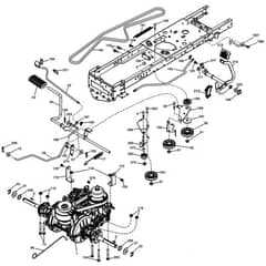 McCulloch M200-117T - 96041039200 - 2016-03 - Drive Parts Diagram