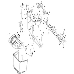 McCulloch M220107TC - 96051007000 - 2012-11 - Bagger Parts Diagram