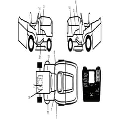 McCulloch M220107TC - 96051007000 - 2012-11 - Decals Parts Diagram