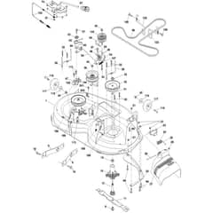 McCulloch M22042H - 96041023500 - 2011-05 - Mower Deck - Cutting Deck Parts Diagram