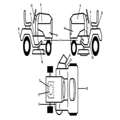 McCulloch M22042H - 96041023502 - 2013-06 - Decals Parts Diagram