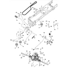McCulloch M22042H - 96041023502 - 2013-06 - Drive Parts Diagram