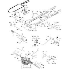 McCulloch M220-107C - 96051007002 - 2013-07 - Drive Parts Diagram