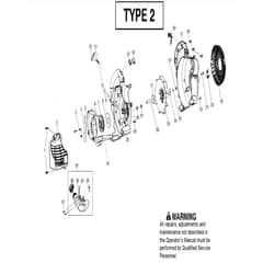 McCulloch M325 - 2010-04 - Housing (2) Parts Diagram