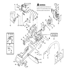 McCulloch M3414 - 2008-06 - Chassis & Enclosures Parts Diagram