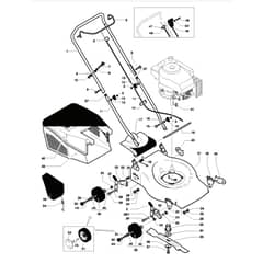 McCulloch M3546 S - 962000108 - 2007-09 - Product Complete Parts Diagram