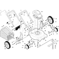 McCulloch M4053 CM - 96131001901 - 2007-04 - Product Complete Parts Diagram