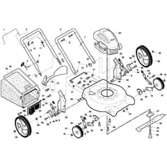 McCulloch M4053 CM - 96131001902 - 2007-06 - Product Complete Parts Diagram