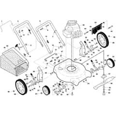 McCulloch M4053 CM - 96131001903 - 2008-02 - Product Complete Parts Diagram
