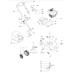 McCulloch M40-120 CLASSIC - 96768260100 - 2018-01 - Product Complete Parts Diagram