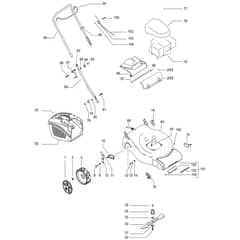 McCulloch M40-125 - 96717460104 - 2015-04 - Product Complete Parts Diagram