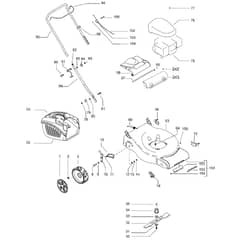 McCulloch M40-125 - 96717460104 - 2016-03 - Product Complete Parts Diagram