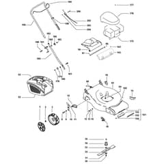 McCulloch M40-125 - 96717460106 - 2018-01 - Product Complete Parts Diagram