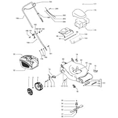 McCulloch M40-125 - 96717460107 - 2019-01 - Product Complete Parts Diagram