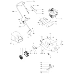 McCulloch M40-125 CLASSIC+ - 96764010102 - 2019-02 - Product Complete Parts Diagram