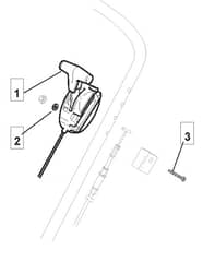 M40 PD - 2006 - 292502023/MOE - Mountfield Rotary Mower Throttle Diagram