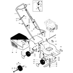 McCulloch M40 S - 962000087 - 2007-05 - Product Complete Parts Diagram